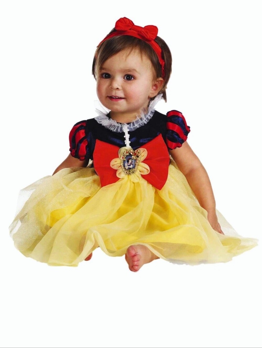 New Disney Baby Snow White Princes Costume Dress Infant Girls Size 12 - 18 Month
